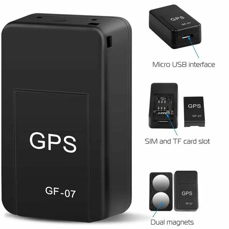 GPS Strong Magnetic de Posicionamiento y localización para Automóviles, motos y mascotas.