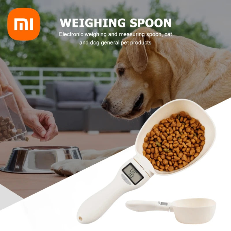 Xiaomi Electronic Measuring Tool Dog And Cat Feeding Bowl Measuring Spoon Pet Food Scale Digital Display Weighing Spoon Tools